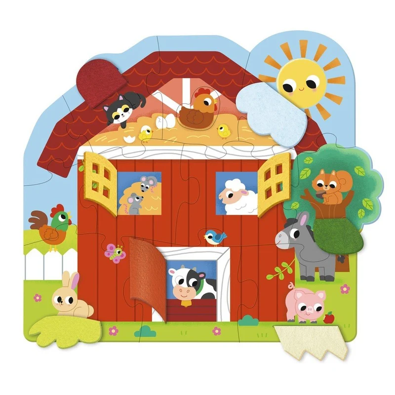 XXL-Puzzle Überraschungsbauernhof – GOULA Bodenpuzzle