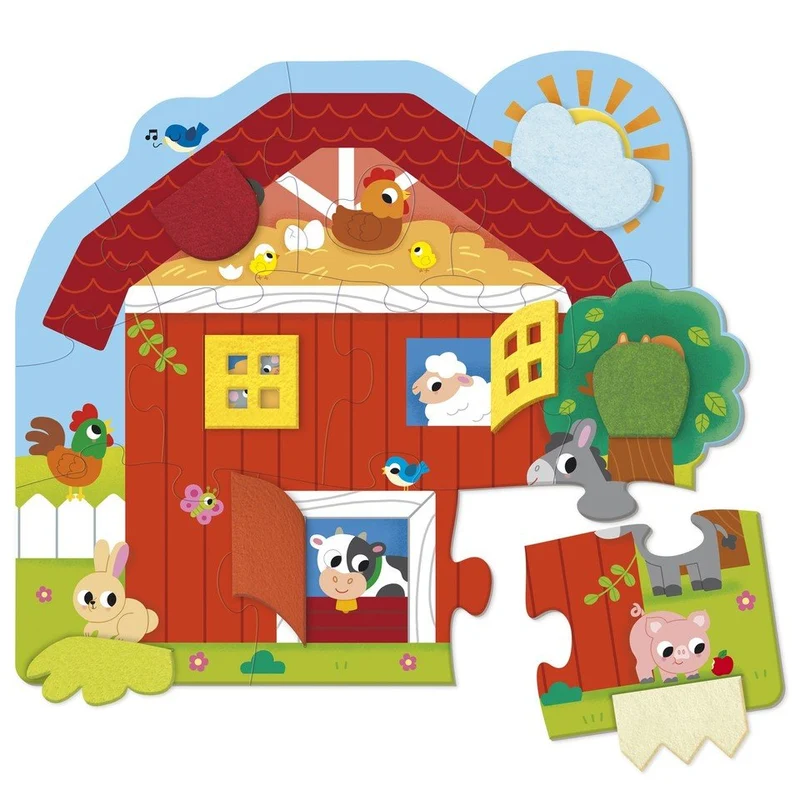 XXL-Puzzle Überraschungsbauernhof – GOULA Bodenpuzzle