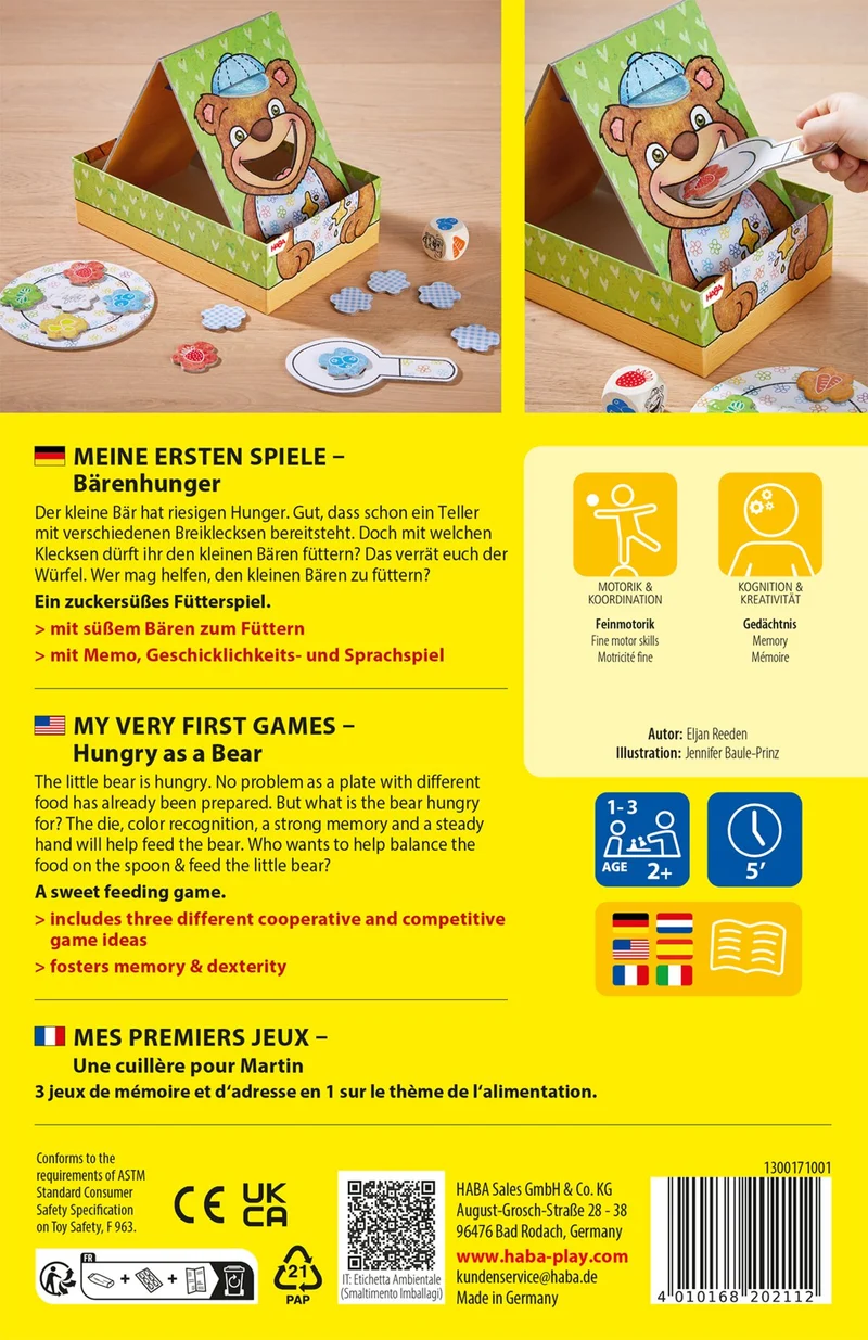 HABA Meine ersten Spiele – Bärenhunger
