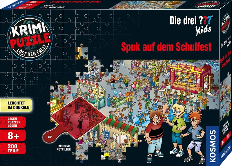 Krimi-Puzzle: Die Drei ??? Kids – Spuk auf dem Schulfest
