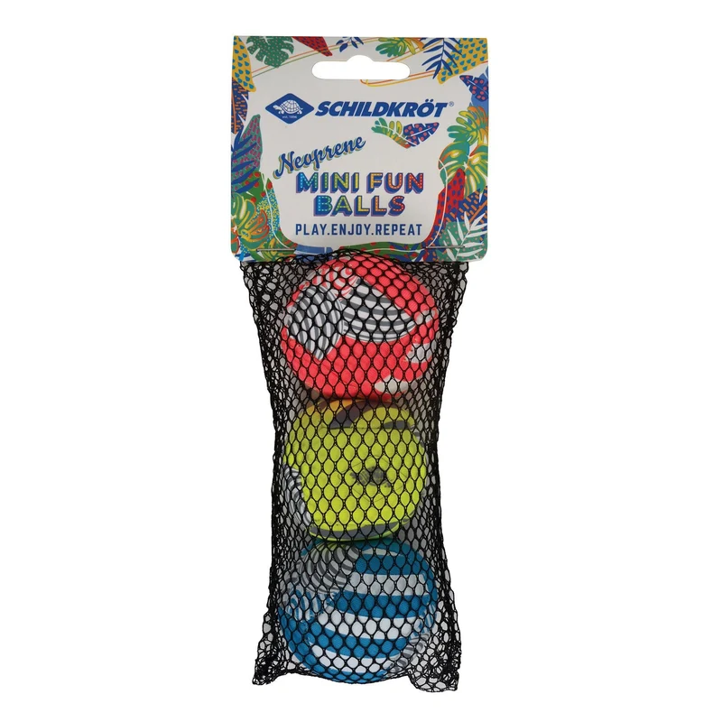 Neopren Mini-Fun-Bälle 3er Set – Schildkröt
