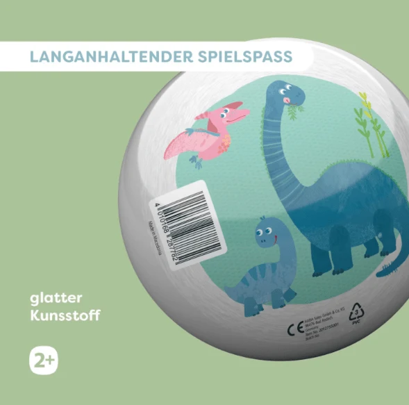HABA Dino Ball 14 cm – Kinderball Dinosaurier