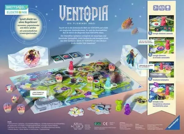Ventopia Elektronisches Brettspiel ab 7 Jahren