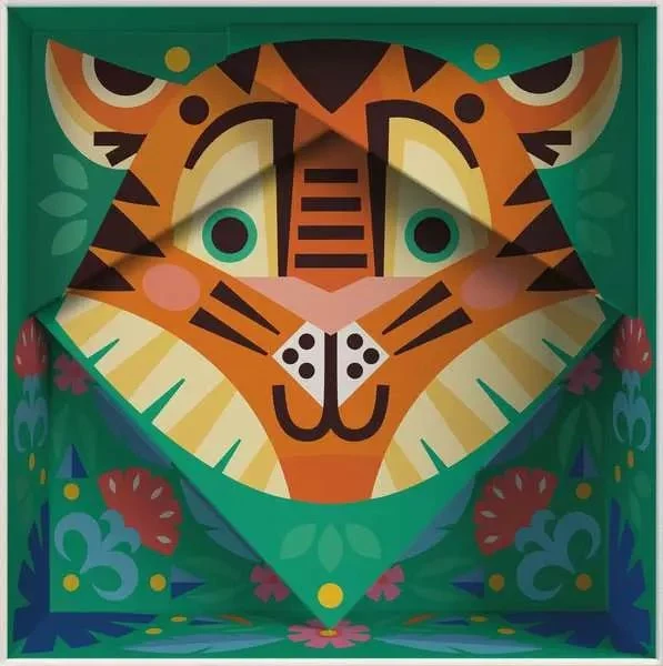 CreArt Do it Together: Tiger - Malen nach Zahlen