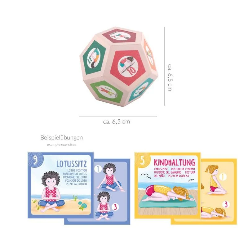 Yoga Würfel Set für Kinder