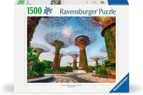 Puzzle 1500 Teile - Garden by the Bay at Singapore