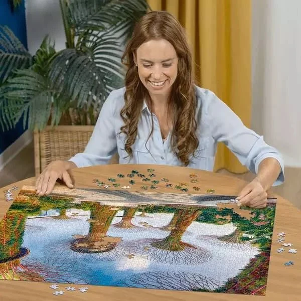 Puzzle 1500 Teile - Garden by the Bay at Singapore