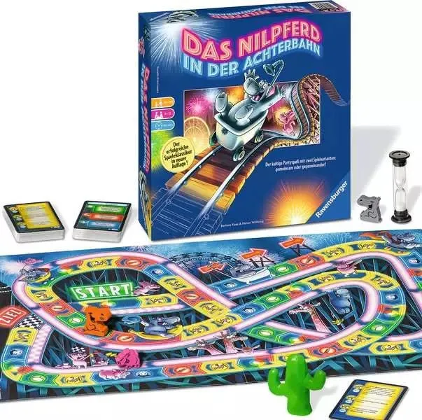 Das Nilpferd in der Achterbahn – Ravensburger Partyspiel