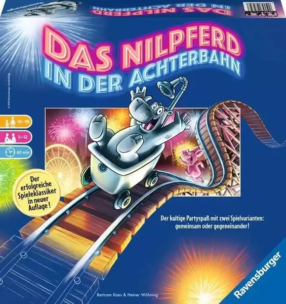 Das Nilpferd in der Achterbahn – Ravensburger Partyspiel