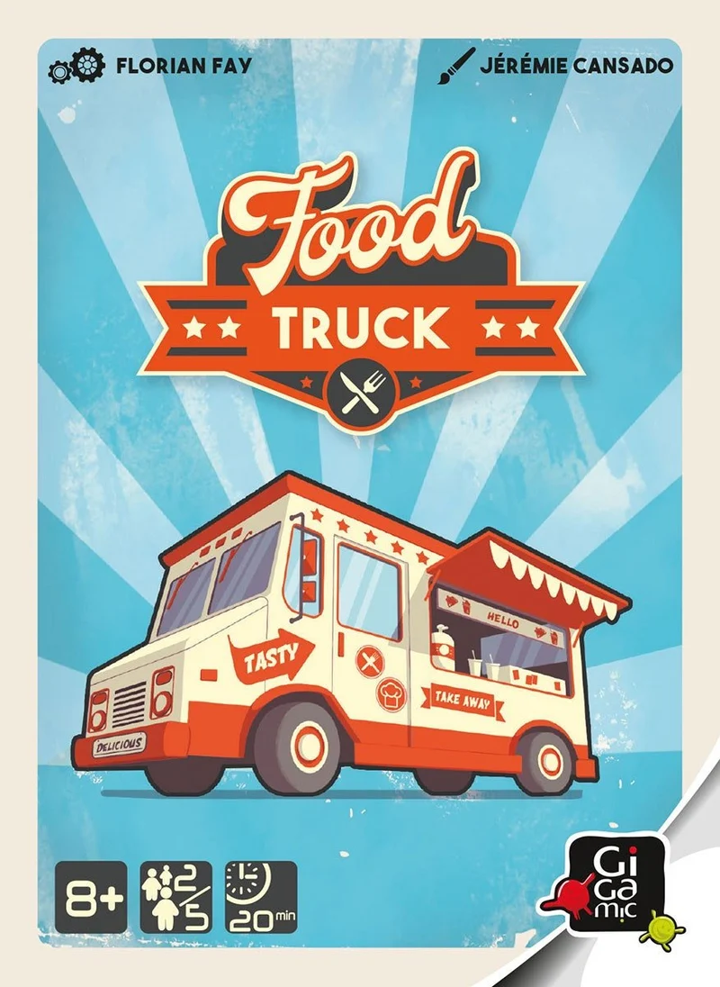 Foodtruck Kartenspiel ab 8 Jahren – Gigamic