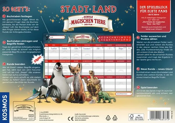Stadt, Land, Die Schule der magischen Tiere - Der Film