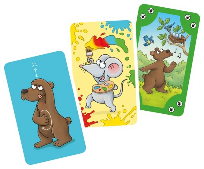 Mauseschlau & Bärenstark: Bewegungs-Mau Mau, Kinderkartenspiel