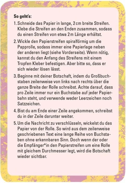 50 Codes und Geheimschriften