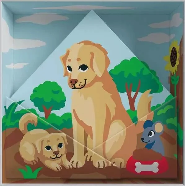 CreArt Do it Together: Hunde - Malen nach Zahlen