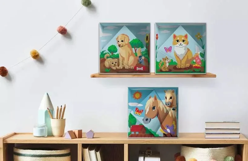 CreArt Do it Together: Hunde - Malen nach Zahlen