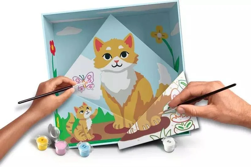 CreArt Katze - Malen nach Zahlen