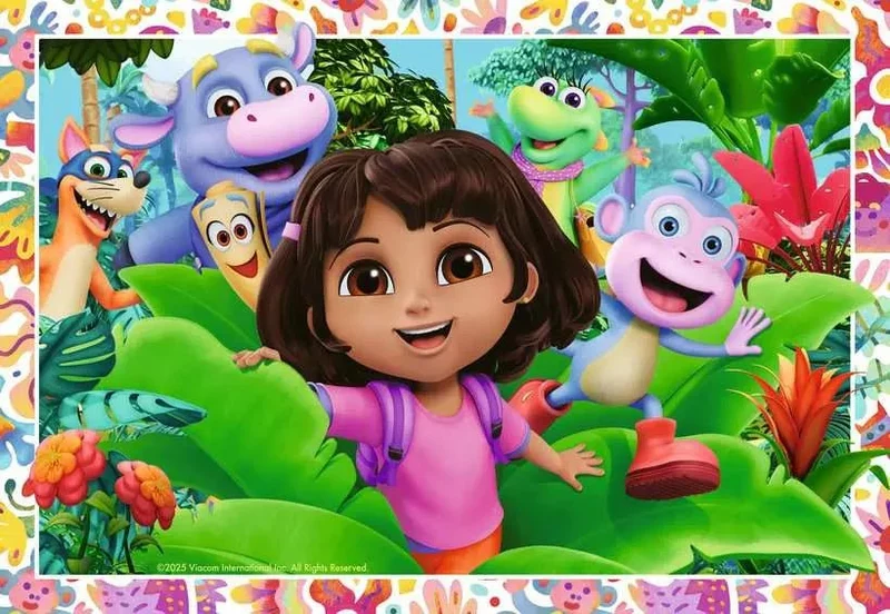 Kinderpuzzle ab 4 Jahren - Dora the Explorer - 24 Teile