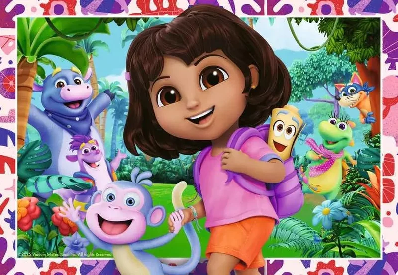 Kinderpuzzle ab 4 Jahren - Dora the Explorer - 24 Teile
