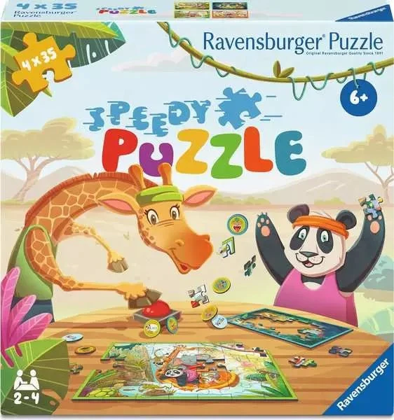 Kinderpuzzle ab 6 Jahren - Speedy Puzzle - 35 Teile