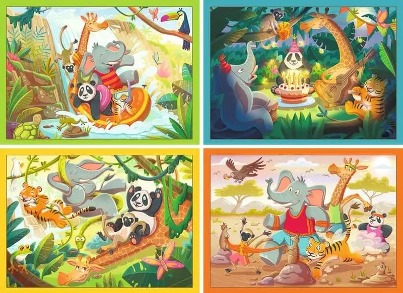 Kinderpuzzle ab 6 Jahren - Speedy Puzzle - 35 Teile
