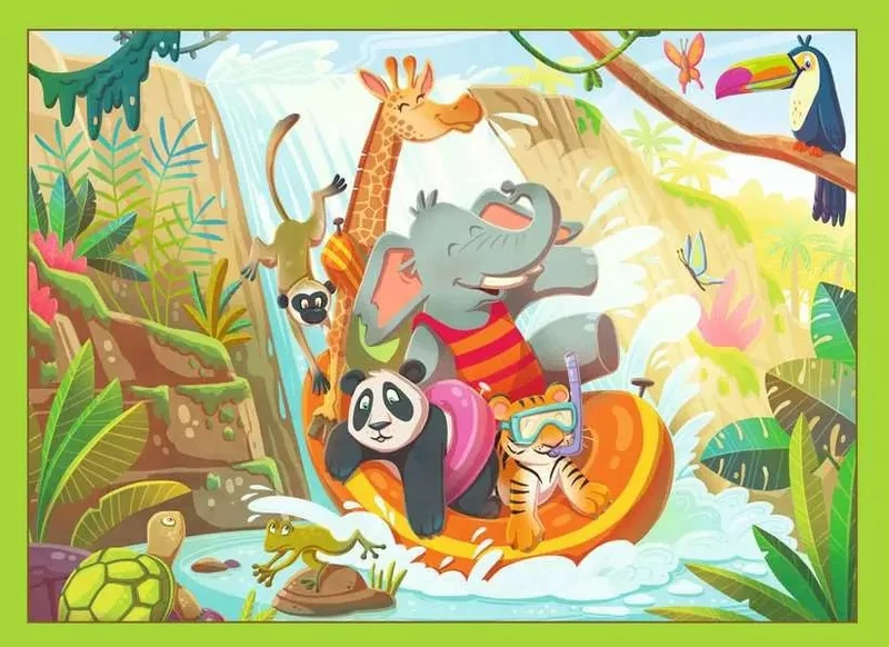 Kinderpuzzle ab 6 Jahren - Speedy Puzzle - 35 Teile