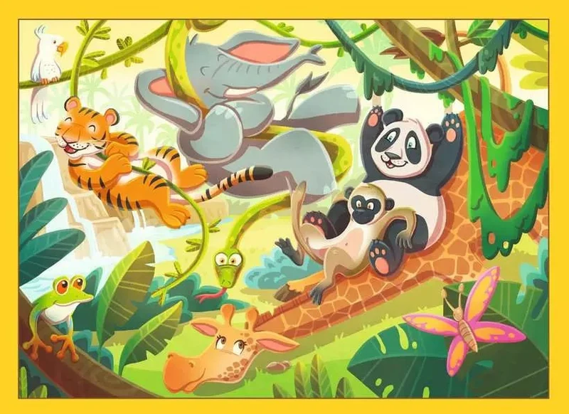 Kinderpuzzle ab 6 Jahren - Speedy Puzzle - 35 Teile