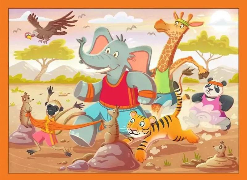 Kinderpuzzle ab 6 Jahren - Speedy Puzzle - 35 Teile