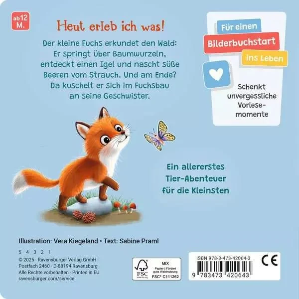 Vorlesebuch Kleiner Fuchs ab 12 Monaten – Ravensburger