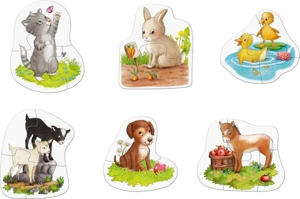 HABA - 6 erste Puzzles - Tierkinder