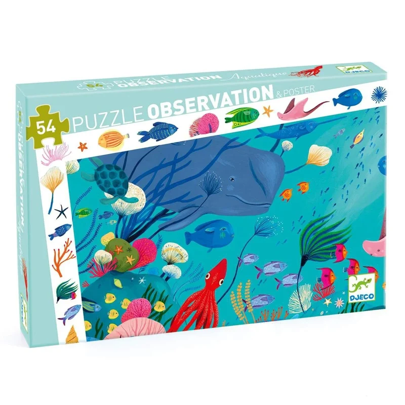 Wimmelpuzzle: Das Meer - 54 Teile
