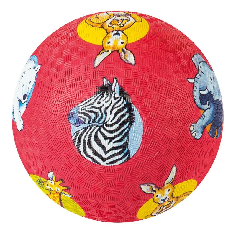 Kinder Spielball Naturkautschuk Zoo 18cm