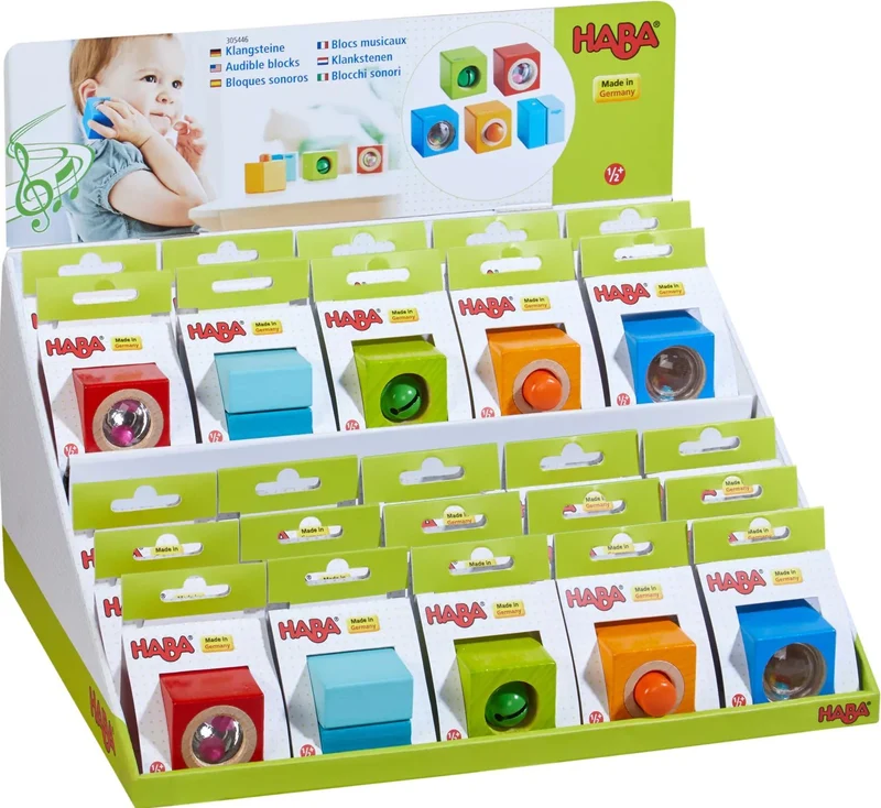 Haba - Klangsteine 1 Stück, sortiert