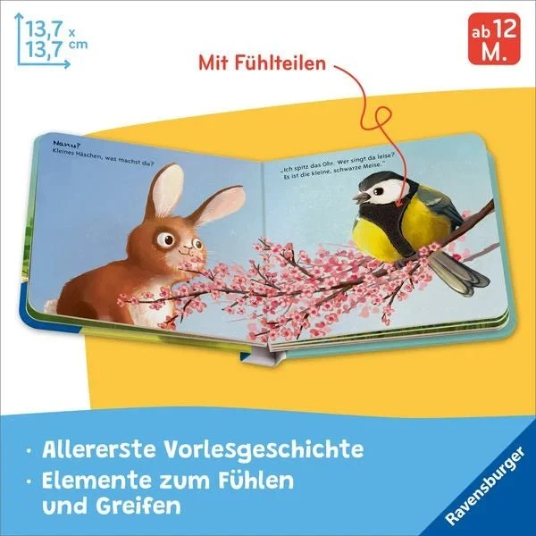 Mein liebstes Vorlese-Fühlbuch - Der kleine Hase