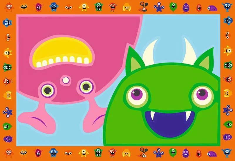 Malen nach Zahlen Lustige Monster ab 5 Jahren – Ravensburger