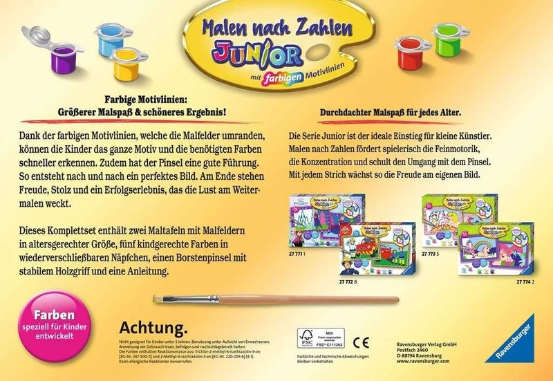 Malen nach Zahlen Lustige Monster ab 5 Jahren – Ravensburger