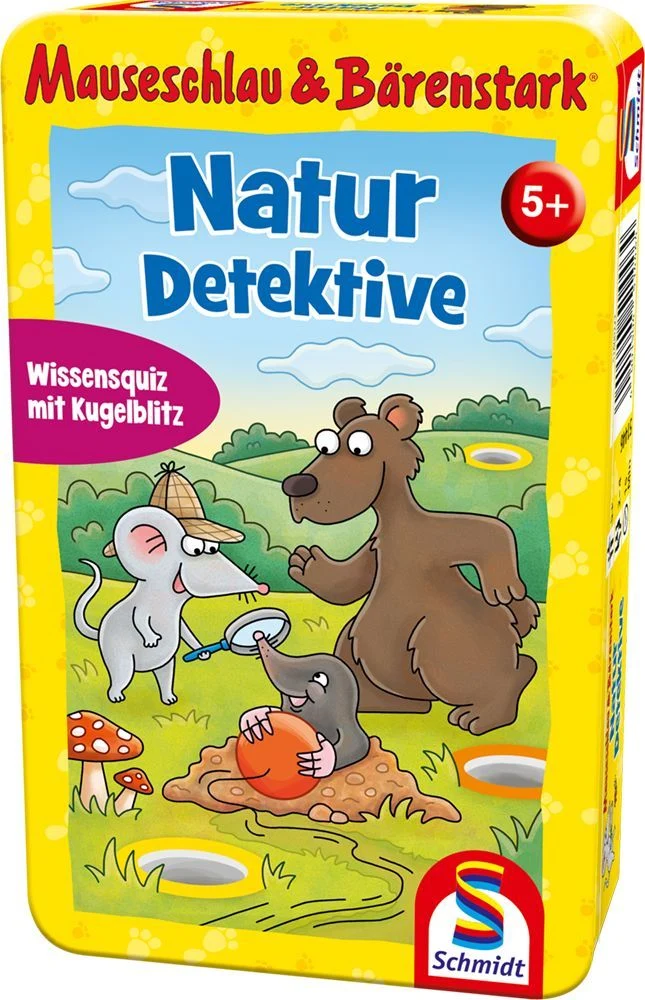 Mitbringspiel - Mauseschlau & Bärenstark - Naturdetektive