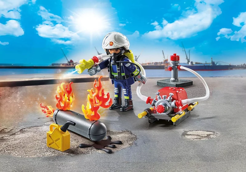 Playmobil®Action Heroes 71826 - Löschung eines Gastanks