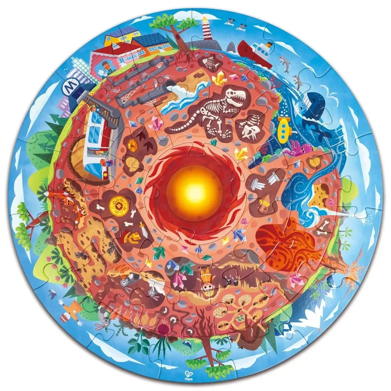 Puzzle - Unter der Erde (36 Teile)