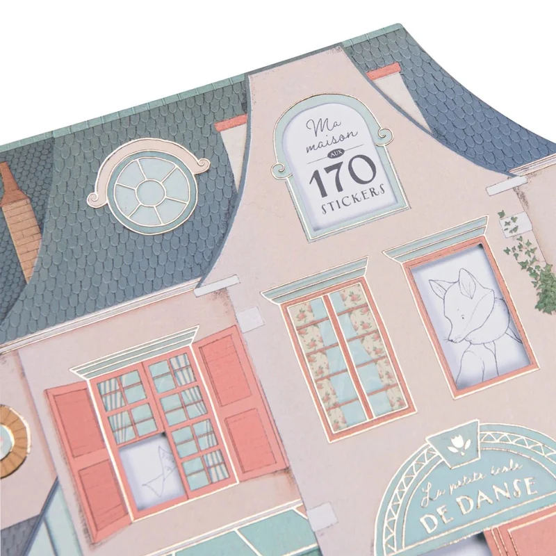 Malbuch Tanzschule 170 Sticker – Moulin Roty