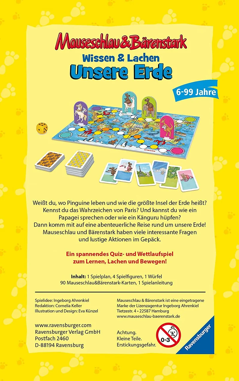 Unsere Erde Mitbringspiel ab 6 Jahren – Ravensburger