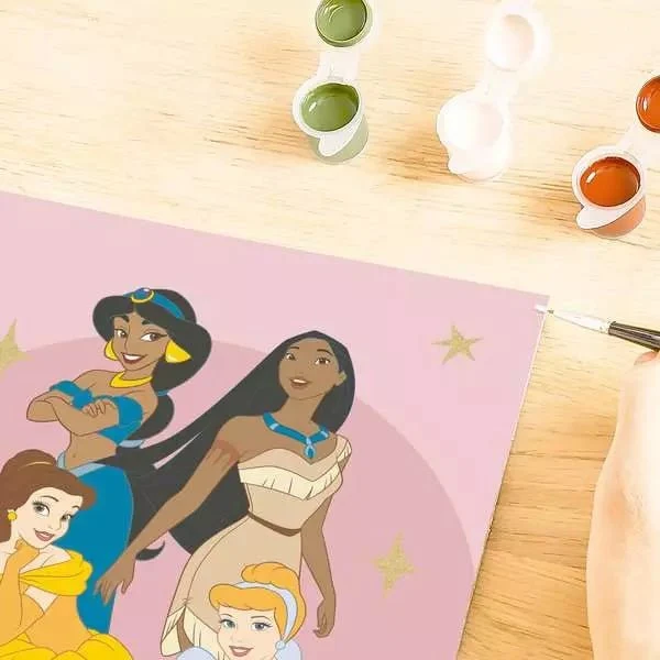 CreArt Disney Prinzessinnen - Malen nach Zahlen