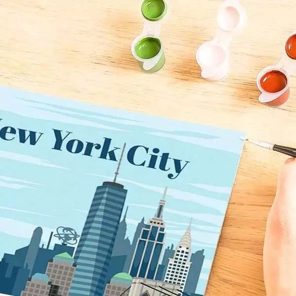 CreArt Farbenfrohes New York City - Malen nach Zahlen