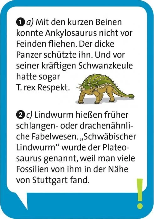 Quizspiel - Pocket Quiz: Junior : Dinosaurier