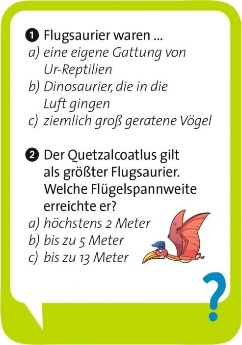 Quizspiel - Pocket Quiz: Junior : Dinosaurier