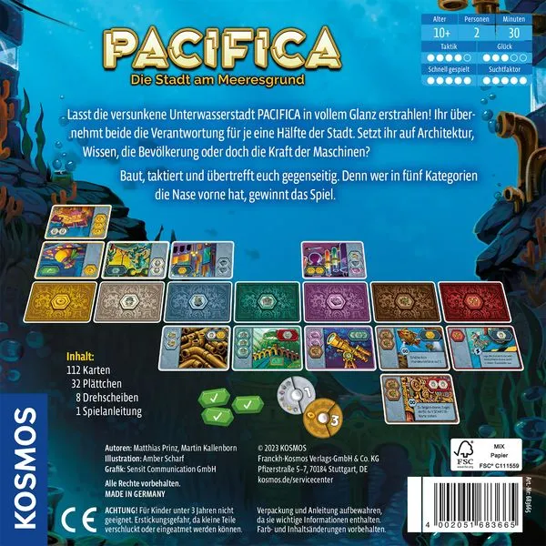 Pacifica - Spiel für Zwei