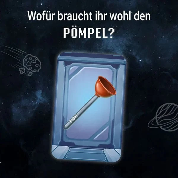Noobs im Weltraum - Kooperatives Kommunikationsspiel