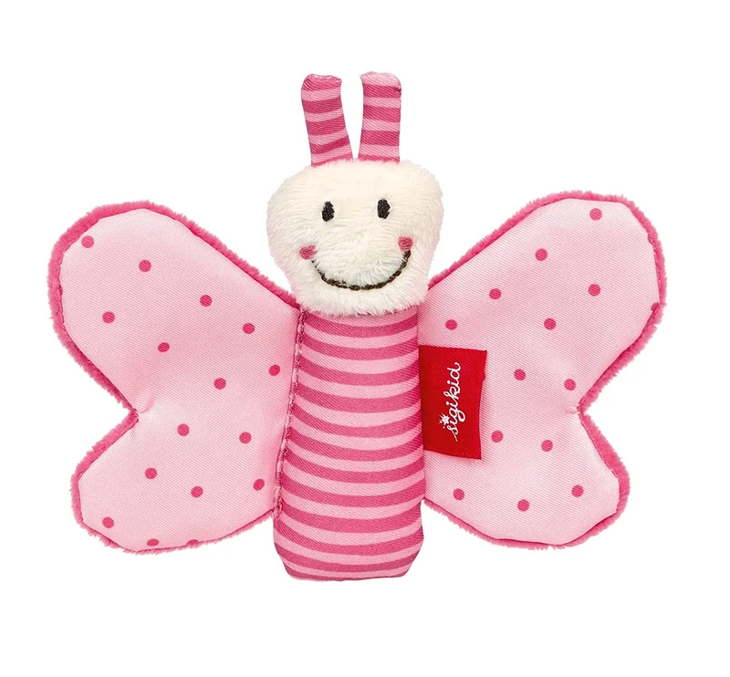 sigikid Greifling Knister-Schmetterling - Rosa