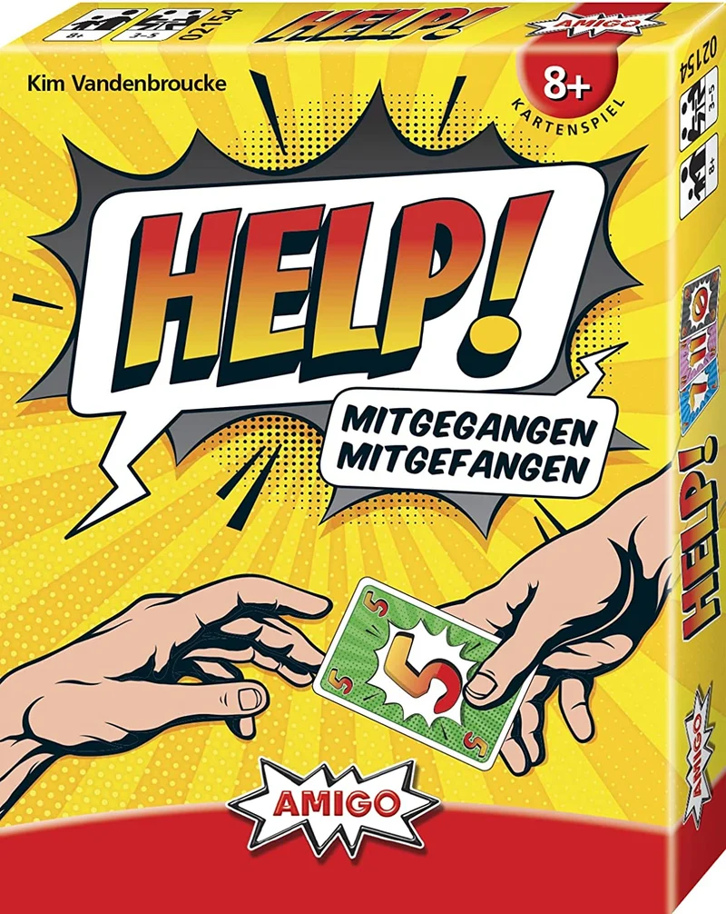 Help! – Semi-kooperatives Kartenspiel für Familien und Freunde