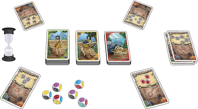 Milestones – Kooperatives Steinzeit-Würfelspiel
