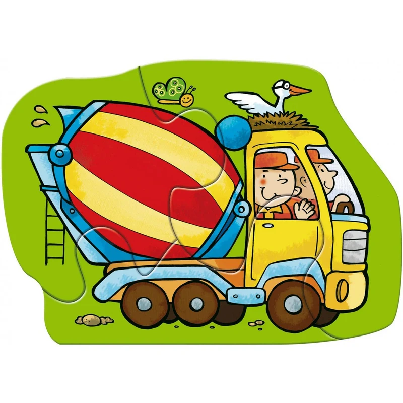 Haba - 6 erste Puzzles Baustelle